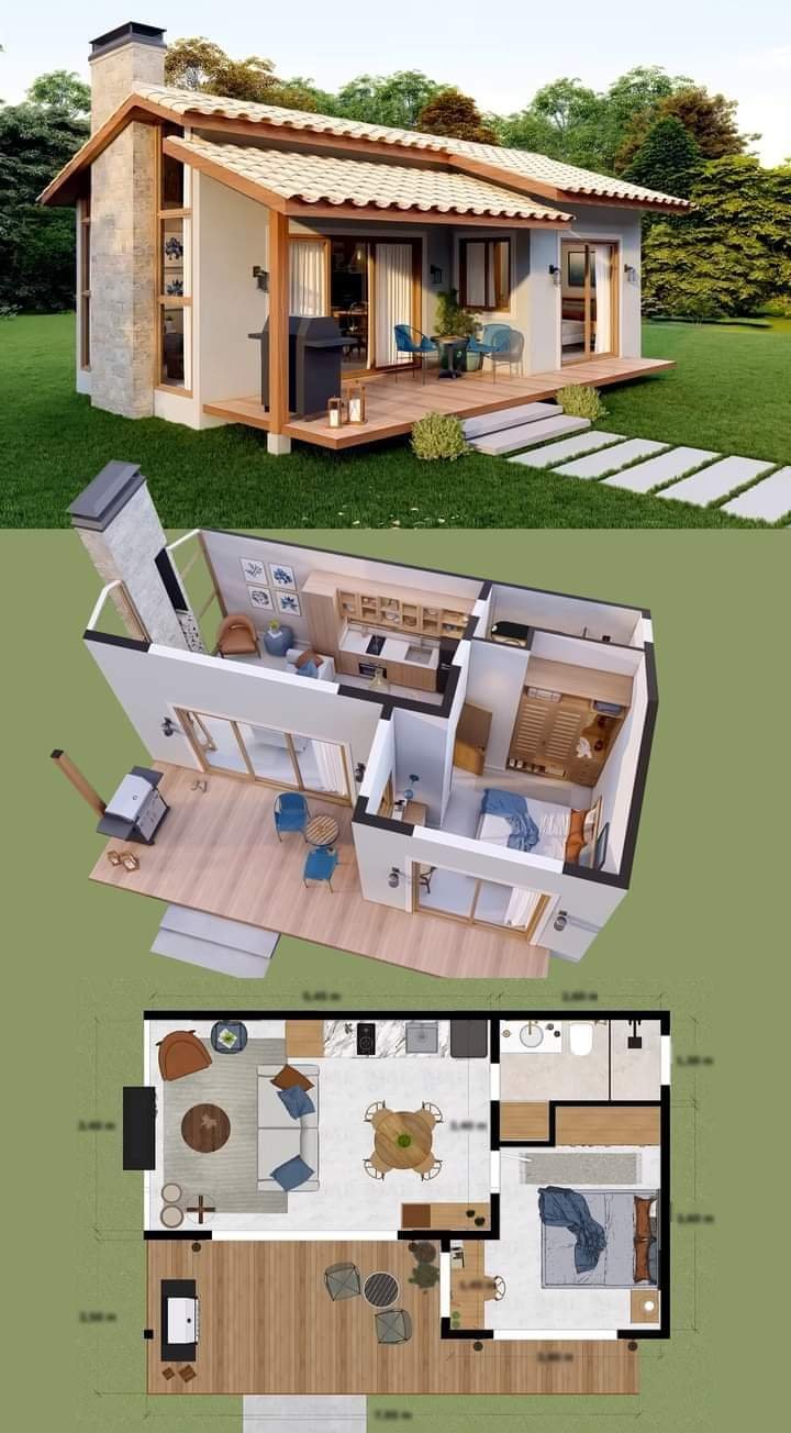Qué mobiliario es más adecuado para una casa de estilo rústico – Planos ...