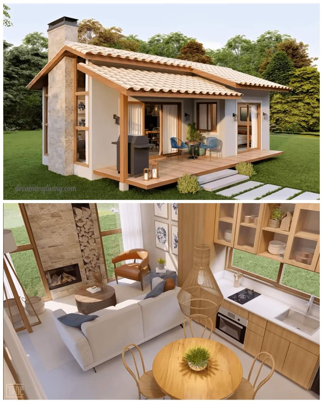 Planos de Ensueño: 30 Ideas para Tu Refugio Rural – Planos de Casas Top